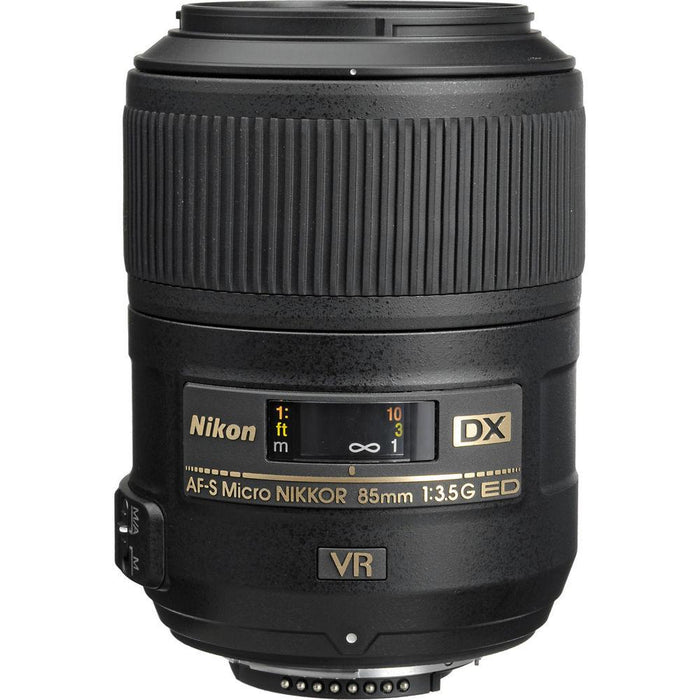 Nikon AF-S DX Micro NIKKOR 85mm f/3.5G ED VR Lens 2190 - (Certified Refurbished)