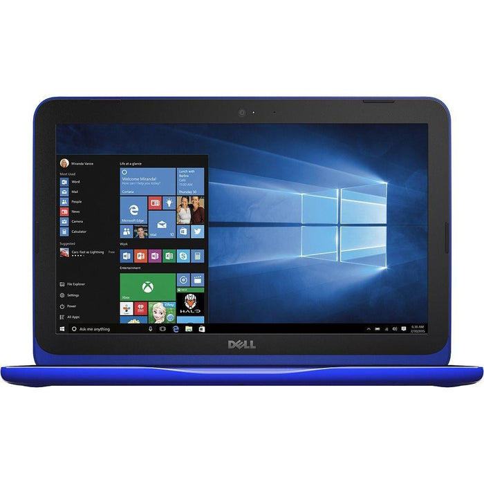 Dell i3162-7142BLU Inspiron 11.6" HD Intel Celeron N3060 Laptop-Certified Refurbished