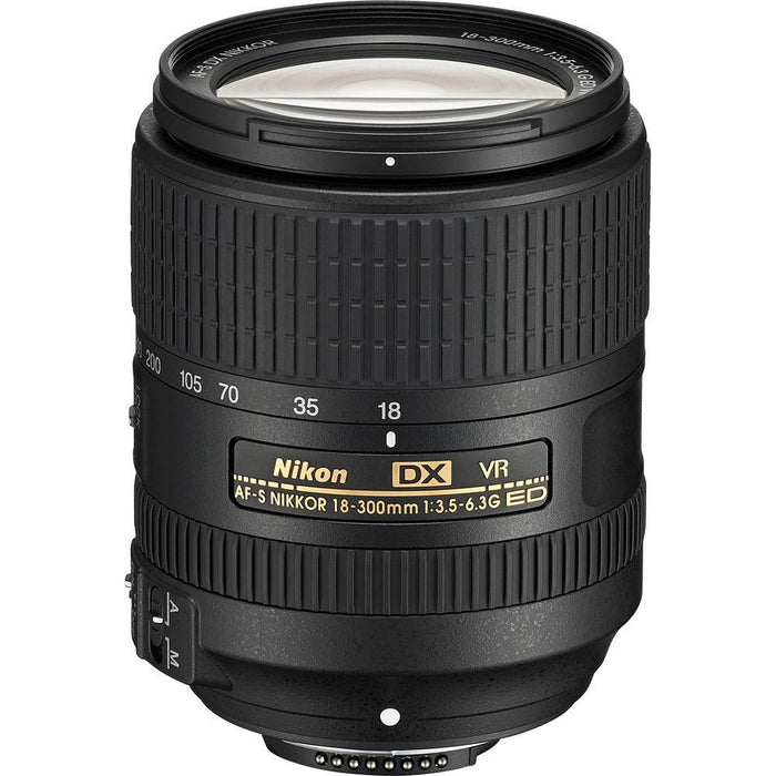 Nikon AF-S DX NIKKOR 18-300mm f/3.5-6.3G ED VR Lens - Certified Refurbished