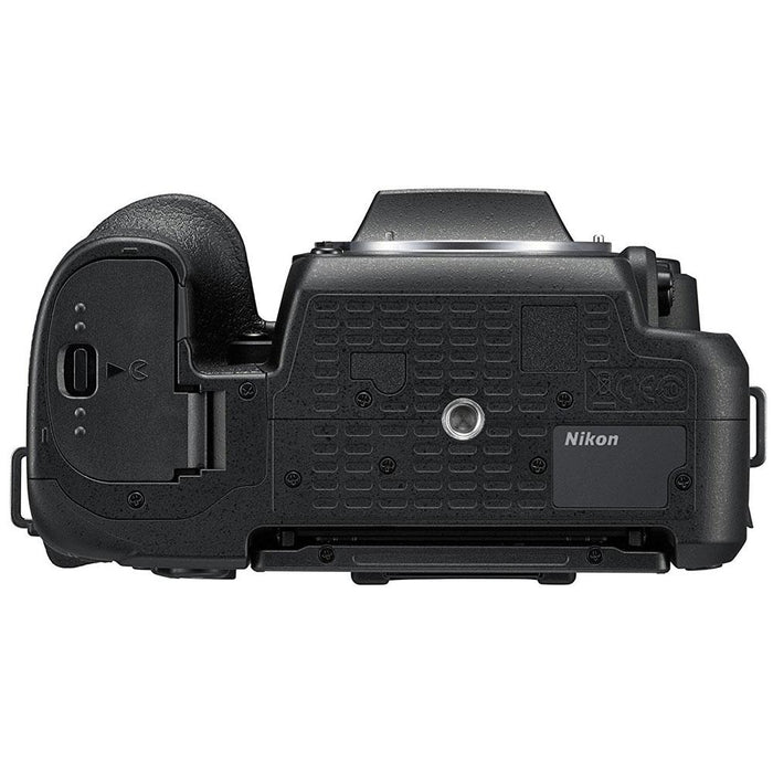 Nikon D7500 20.9MP DX-Format 4K DSLR Camera Body + 18-300mm and 50mm Lens Bundle