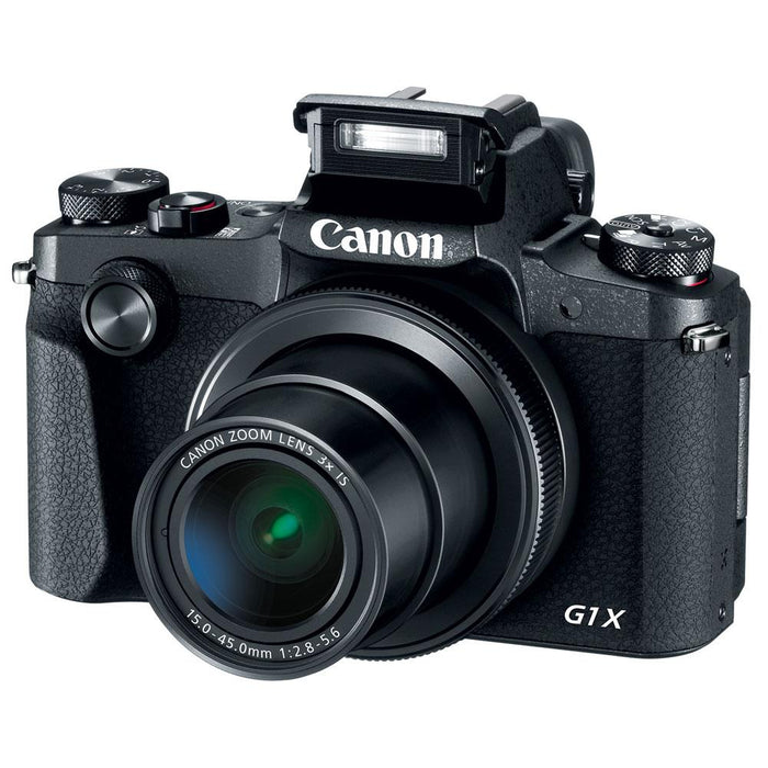 Canon PowerShot G1 X Mark III 24.2MP 3x Zoom Lens Digital Camera (Black)