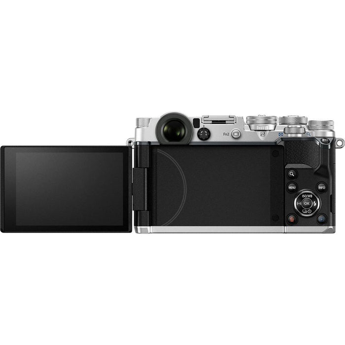 Olympus PEN-F 20MP Mirrorless Micro Four Thirds Digital Camera Body (Silver) Refurbished