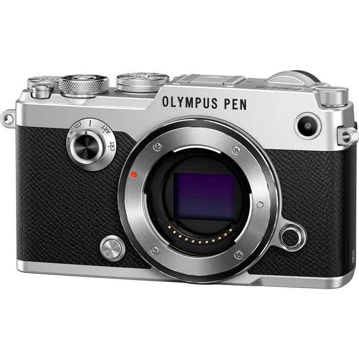 Olympus PEN-F 20MP Mirrorless Micro Four Thirds Digital Camera Body (Silver) Refurbished