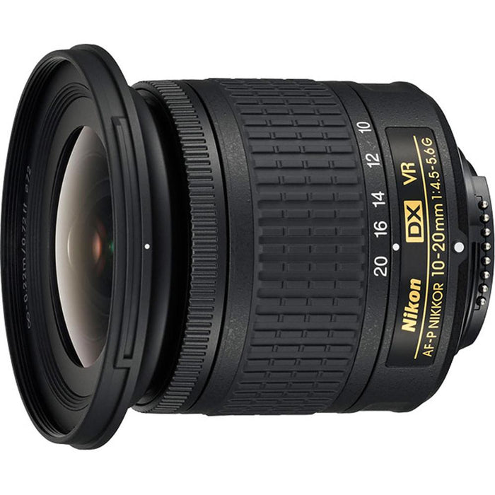 Nikon Landscape and Macro Two Lens Kit AF-P 10-20mm VR AF-S 40mm Lens Accessory Bundle