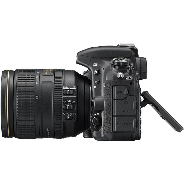 Nikon D750 24.3MP DSLR Camera + AF-S 24-120mm ED VR Lens & 64GB Memory Accessory Kit