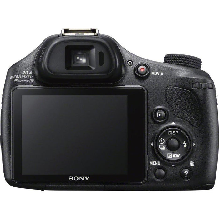 Sony DSC-HX400V/B 50x Optical Zoom Digital Camera + 64GB Ultimate Accessory Bundle
