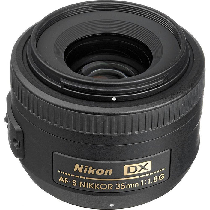 Nikon AF-S DX 35mm F/1.8G Lens - FACTORY REFURBISHED