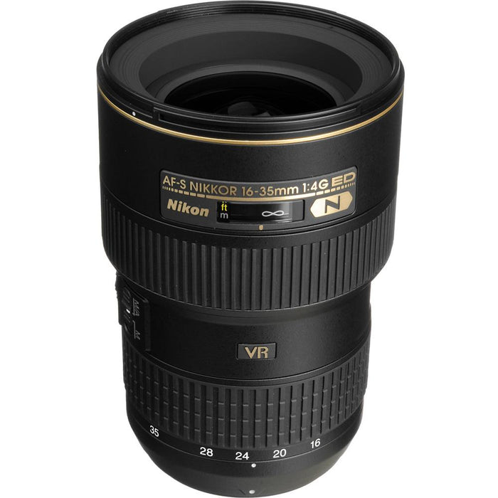 Nikon 16-35mm D/4 G ED-VR AF-S Wide-Angle Zoom Nikkor Lens - OPEN BOX
