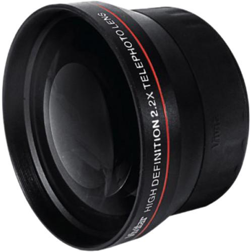 Vivitar 43mm High Definition Pro 2x Telephoto Conversion Lens (Black)