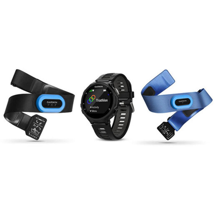 Garmin Forerunner 735XT GPS Running Watch Tri-Bundle + Fitness Warranty Kit