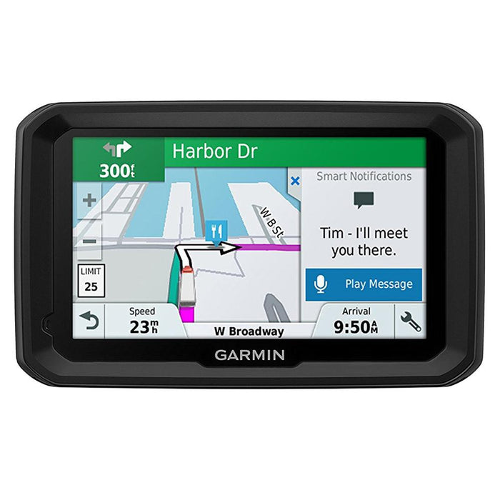 Garmin 5" GPS Navigator for Trucks & Long Haul with Cigarette Lighter Bundle