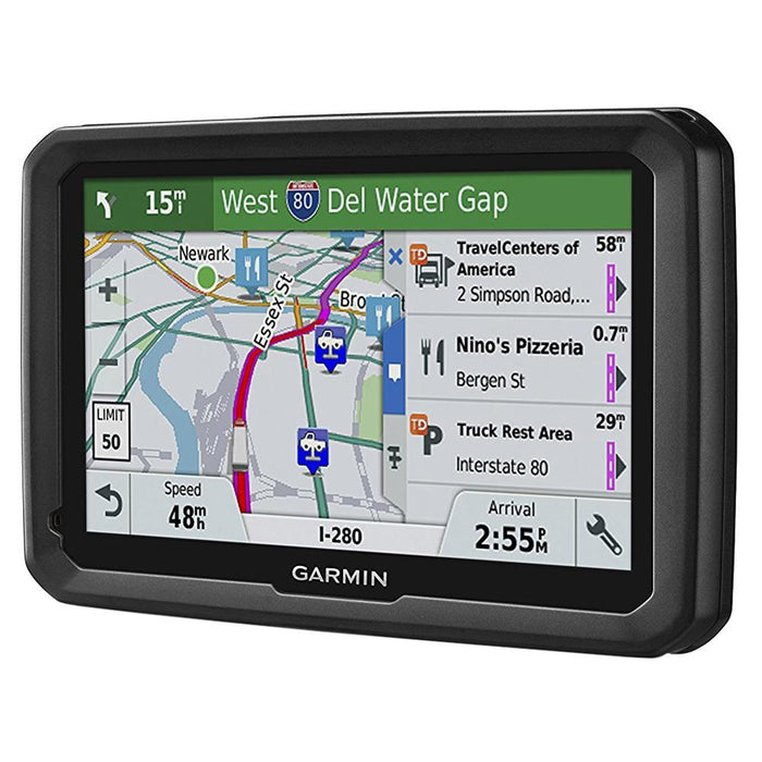 Garmin 5" GPS Navigator for Trucks & Long Haul with Cigarette Lighter Bundle