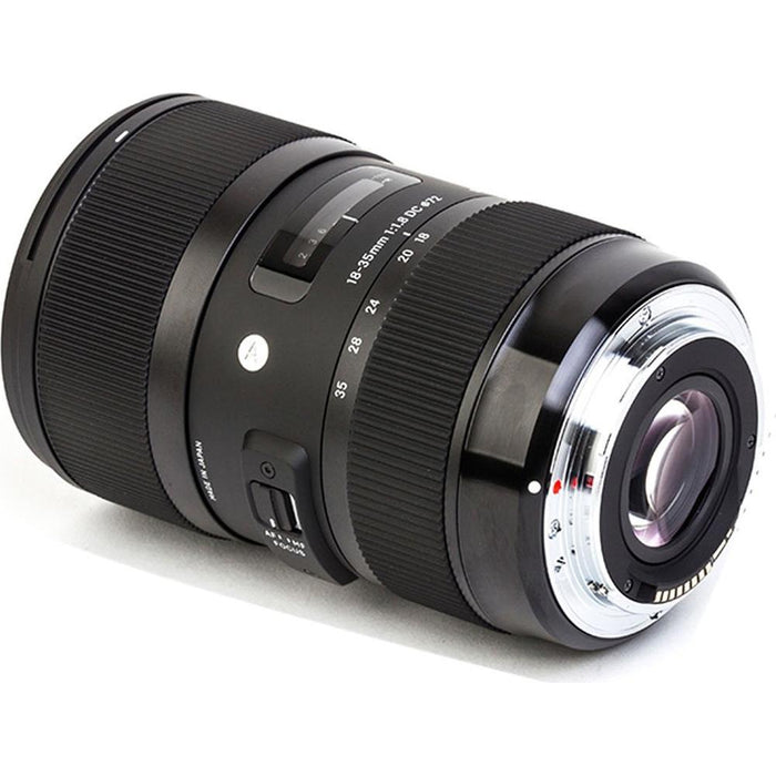 Sigma AF 18-35mm f/1.8 DC HSM ART Lens for Canon SLR w/ 72mm Filter Sets Kit