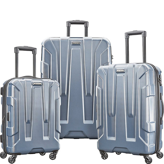 Samsonite Centric 3pc Nested Hardside (20/24/28) Luggage Set, Blue Slate