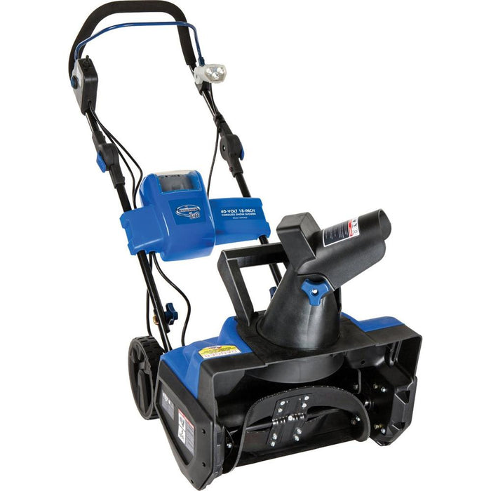 Snow Joe Ion Cordless Single Stage Snow Blower+Rechargeable Battery-Certified Refurbished