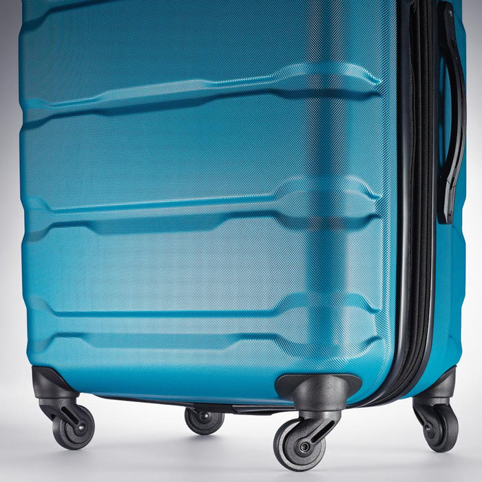 Samsonite Omni Hardside Luggage 20" Spinner Caribbean Blue with Traveling Bundle