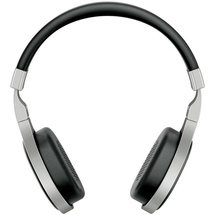 KEF M-Series M500 Hi-Fi Headphones -Silver w/ Slappa Case + Amplifier + Cloth Bundle