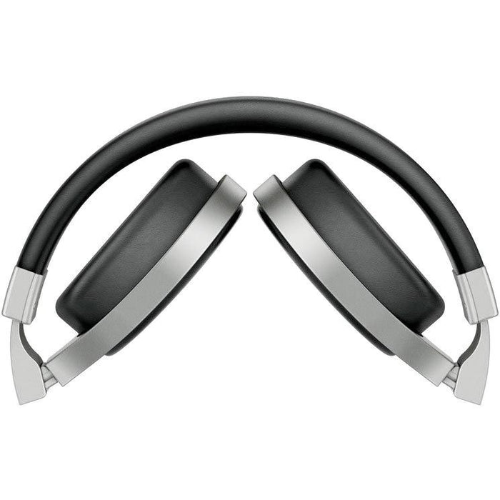 KEF M-Series M500 Hi-Fi Headphones -Silver w/ Slappa Case + Amplifier + Cloth Bundle