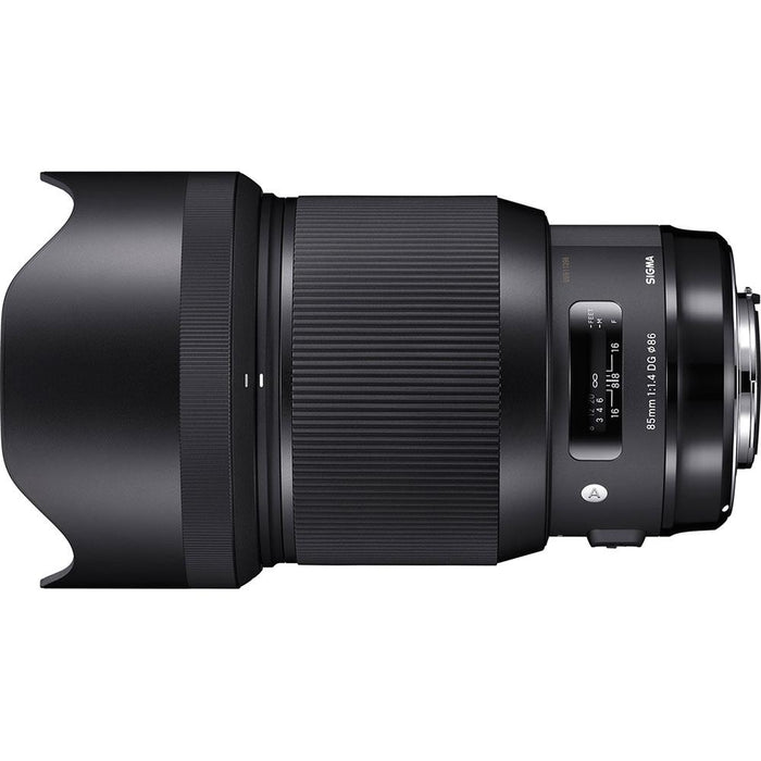 Sigma 85mm F1.4 DG HSM Art Full-Frame Sensor Lens for Canon + 64GB Kit