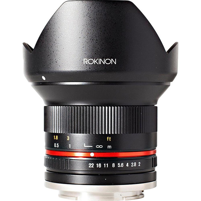 Rokinon 12mm F2.0 Ultra Wide Angle Lens for Sony E Mount - OPEN BOX