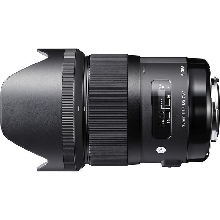 Sigma Art Wide-angle lens 35 mm F/1.4 DG DG HSM for Sony w/ 67mm Filter Sets Kit
