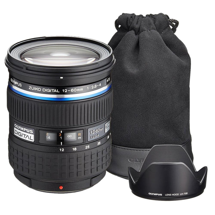 Olympus 12-60mm f2.8-4.0 SWD Zuiko Digital Zoom Lens - (Certified Refurbished)