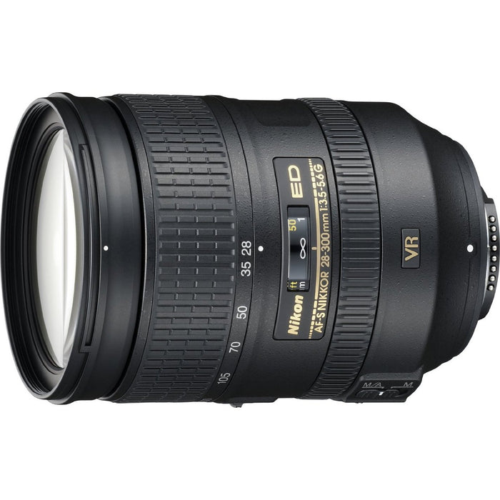 Nikon 2191 - 28-300mm f/3.5-5.6G ED VR AF-S NIKKOR Lens + 77mm Filters Kit
