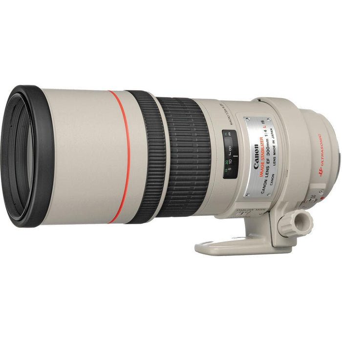 Canon EF 300mm F/4.0 L IS Lens + Sandisk Extreme PRO SDXC 128GB Memory Card