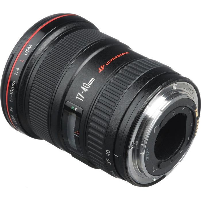 Canon EF 17-40mm F/4 L USM Lens + Sandisk Extreme PRO SDXC 128GB Memory Card