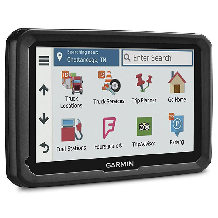 Garmin 5" GPS Navigator for Trucks & Long Haul 580LMT-S with Hard Case & Cloth Bundle