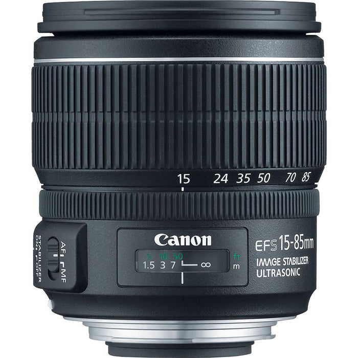 Canon EF-S 15-85mm f/3.5-5.6 IS USM Standard Zoom Lens Exclusive Pro Kit