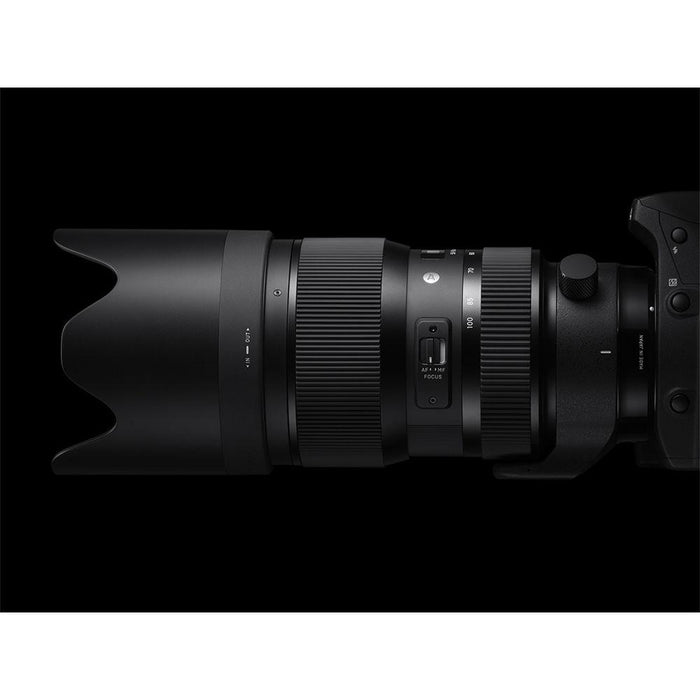 Sigma 50-100mm f/1.8DC HSM ART Lens for Nikon SLR Mount + SDXC 128GB Memory Card