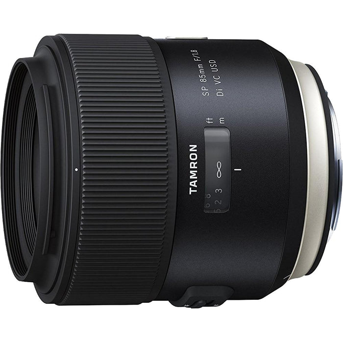 Tamron SP 85mm f1.8 Di VC USD Lens and TAP-In-Console for Canon Mount Cameras