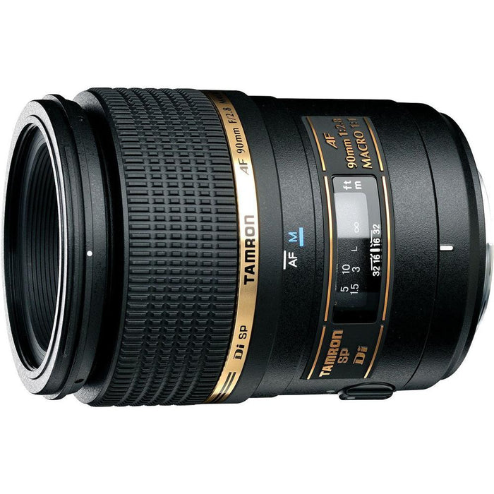 Tamron 90mm F/2.8 DI SP AF Macro 1:1 Lens Pro Kit for Canon EOS