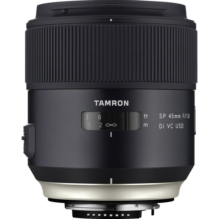 Tamron SP 45mm f/1.8 Di VC USD Lens and TAP-In-Console for Sony Mount Cameras