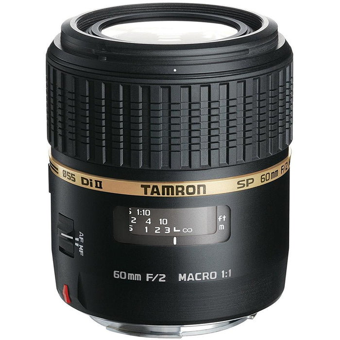Tamron SP AF60mm F2 Di II LD (IF) 1:1 Macro Lens Kit For Nikon AF