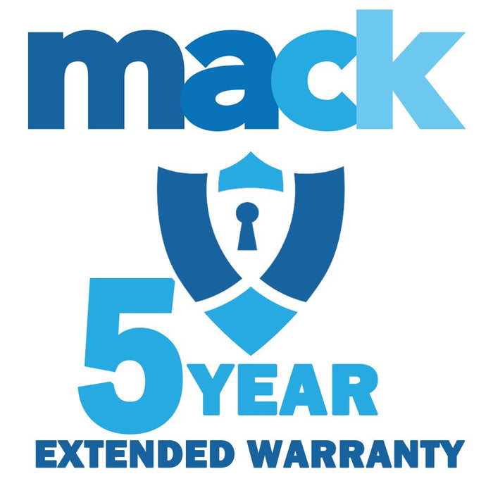 Mack 5 Year Warranty Certificate for TV Priced up to $1,250 (1403)