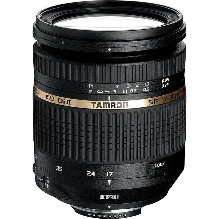 Tamron SP AF 17-50mm F/2 8 XR Di II VC LD Aspherical Lens Pro Kit for Canon EOS