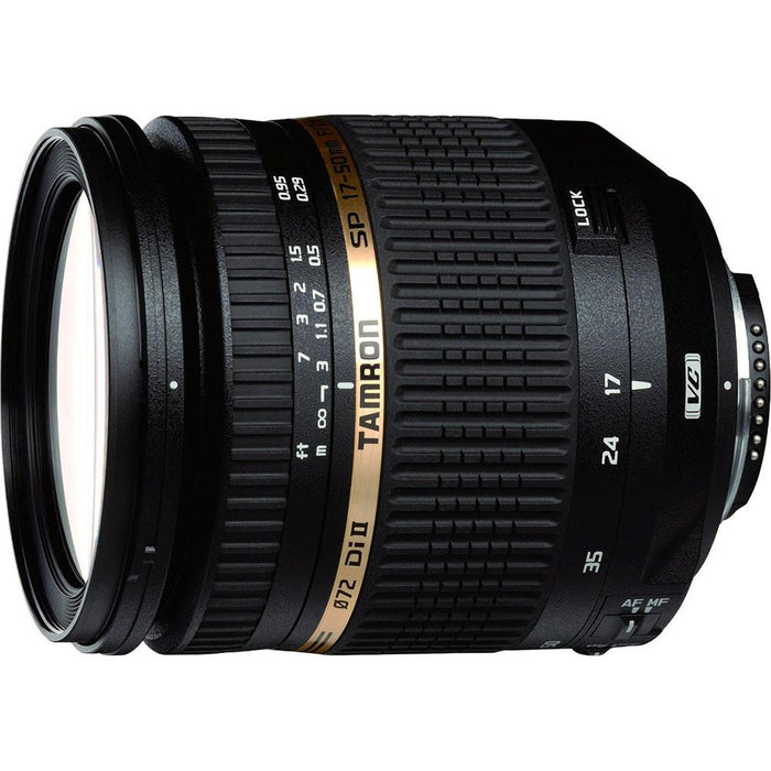 Tamron SP AF 17-50mm F/2 8 XR Di II VC LD Lens Pro Kit for Nikon AF