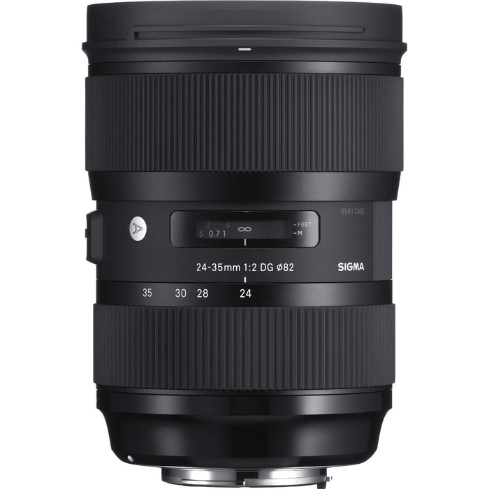 Sigma 24-35mm F2 DG HSM Standard-Zoom ART Lens for Canon SLR EF Cameras Kit