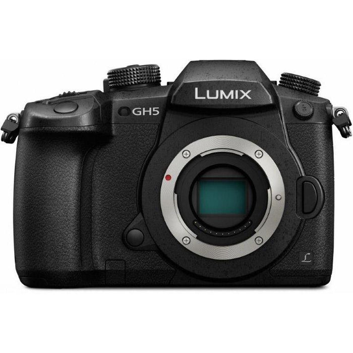 Panasonic LUMIX GH5 20.3MP 4K Mirrorless Camera with DJI Ronin M Gimbal 128GB SanDisk Kit
