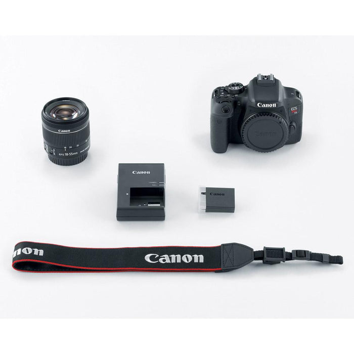 Canon EOS Rebel T7i DSLR Camera w/ EF-S 18-55mm & EF 75-300mm Lens + 64GB Kit
