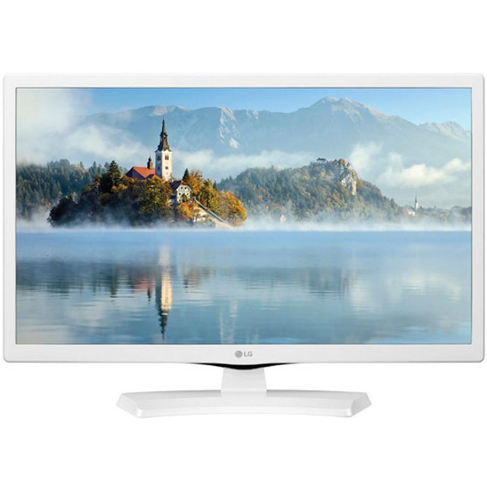 LG 24" HD LED TV White + DVD Player Bundles