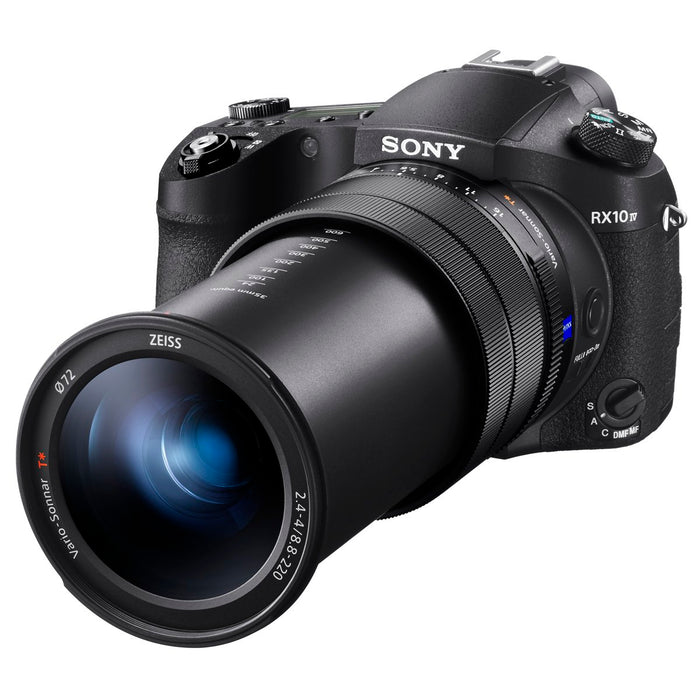 Sony DSC-RX10M IV Cyber-Shot 4K Video 20.1 MP High Zoom Camera with 128GB & Bundle