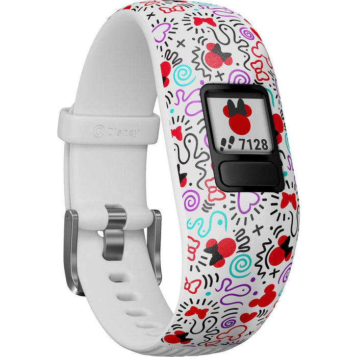Garmin Vivofit jr. 2 Minnie Mouse Activity Tracker for Kids + 1 Year Extended Warranty