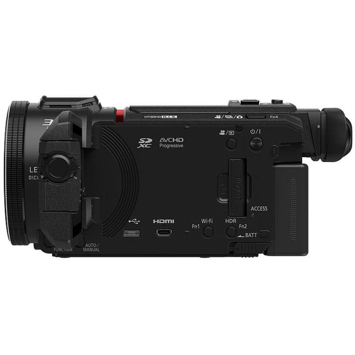 Panasonic HC-WXF1K 4K Cinema-Like Camcorder with 24x LEICA DICOMAR Lens