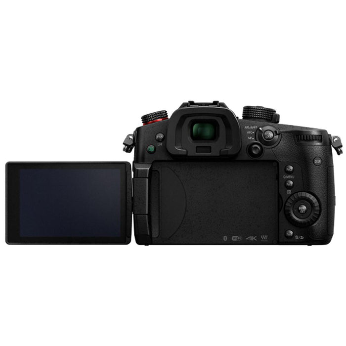 Panasonic LUMIX GH5S Mirrorless Digital Camera Body + 64GB Dual Memory & Microphone Kit