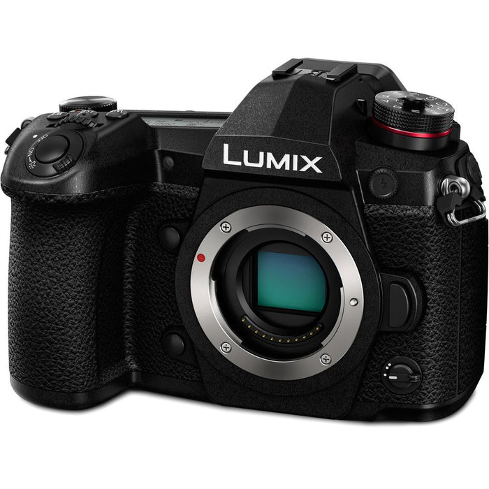 Panasonic Lumix DC-G9 Mirrorless Micro Four Thirds Camera Body + 14mm f/2.8 Lens Bundle