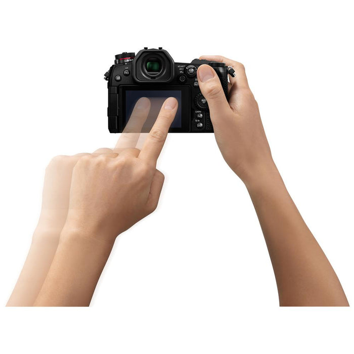 Panasonic Lumix DC-G9 Mirrorless Digital Camera with WiFi 64GB Accessories Kit