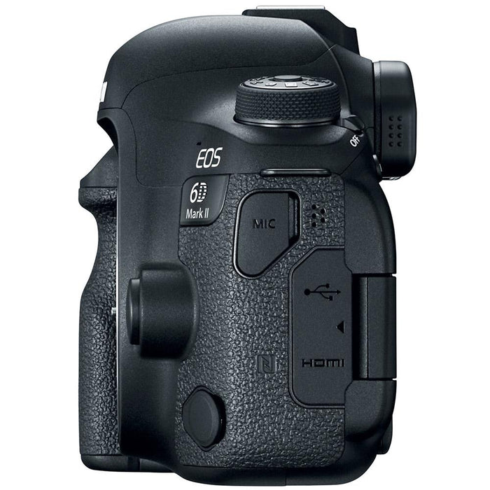 Canon EOS 6D Mark II 26.2MP Digital SLR Camera + Tamron 28-300mm Di VC PZD Lens Bundle